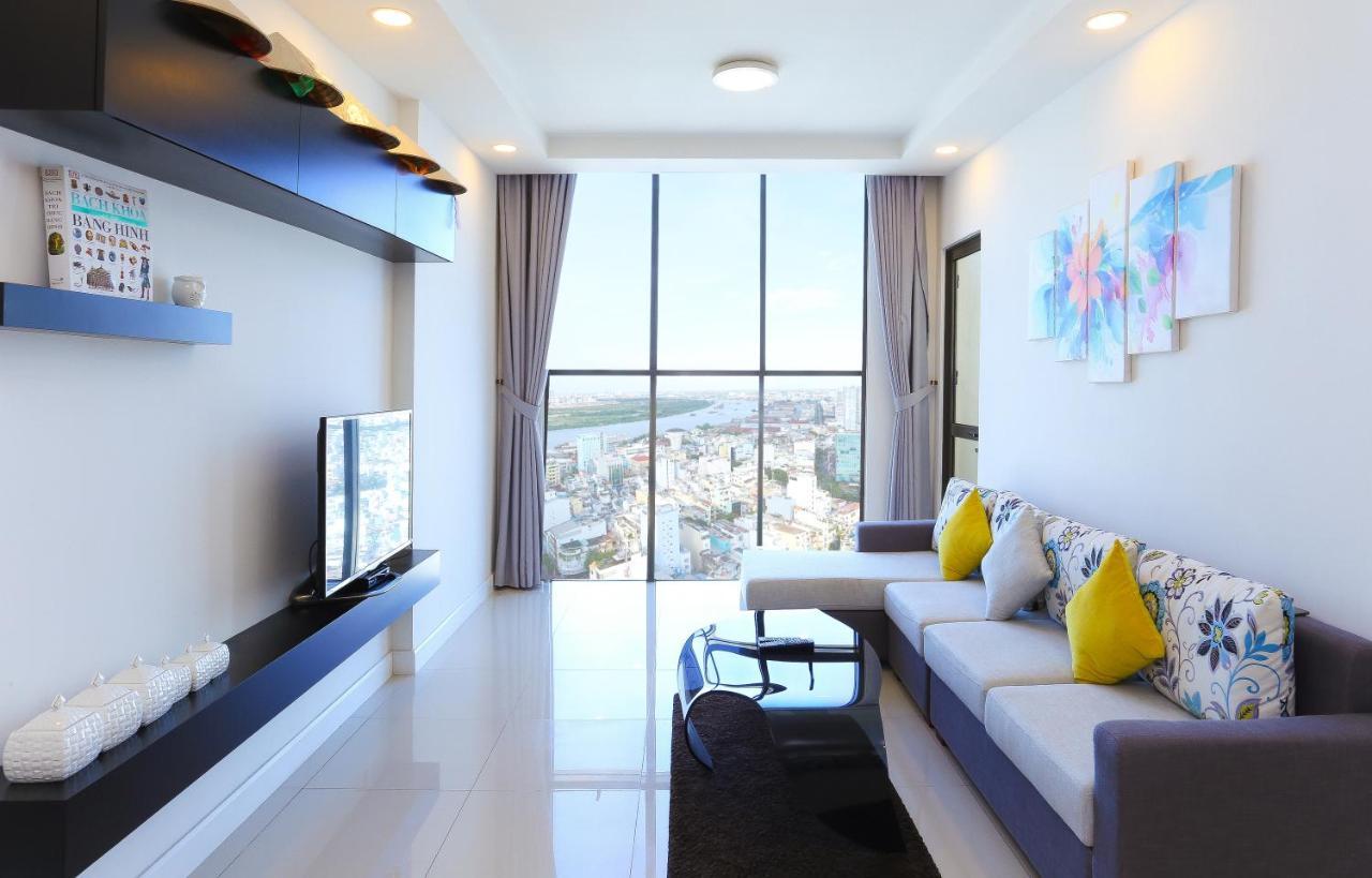 Ami Splendid Rooftop Pool Apartment โฮจิมินห์ซิตี้ ภายนอก รูปภาพ